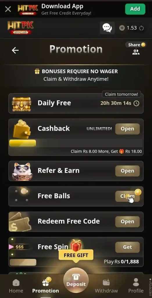HITPK Game online