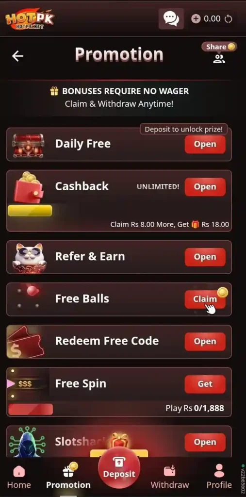 HOT PK Game App