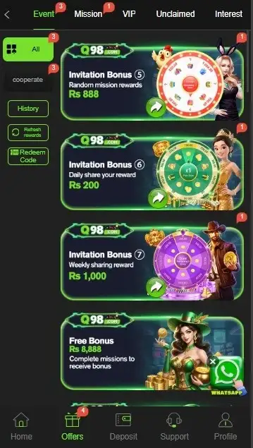 Q98 Game App